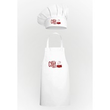 Best Chef Yazılı Tasarım Mantar Bone & Mutfak Önlüğü Avantaj Paket