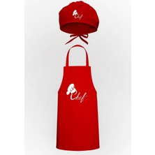 Chef Yazı Tasarım Mutfak Önlüğü & Bone Avantaj Paketi