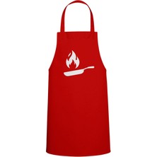 Tava Özel Baskılı Chef Mutfak Önlüğü