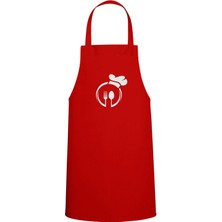 Kaşık-Çatal Özel Baskılı Chef Mutfak Önlüğü