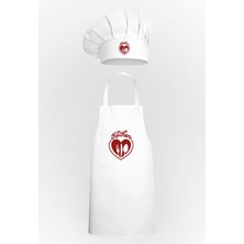 Kitchen Yazılı Tasarım Mantar Bone & Mutfak Önlüğü Avantaj Paket