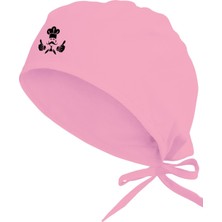 Chef Temalı Özel Bone | Mutfak Bonesi | Aşçı Bonesi Pembe