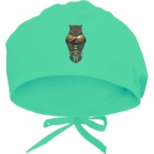 Tasarım Trend Manzaralı Baykuş Baskılı Cerrahi Bone