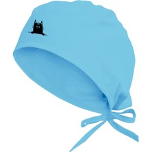 Tasarım Trend Veteriner Temalı Hastane Bonesi | Hastane Bonesi | Cerrahi Bone Turkuaz