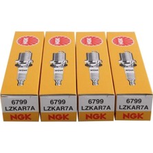 NGK Renault Clio 2 1.2 16V 4'lü Buji Takımı LZKAR7A