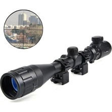 Estevia Krg 4-12X40 Aoeg  Dürbünü Mil Dot Kırmızı - Yeşil Lens Koruyucu Company