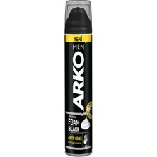 Arko 200 ml Traş Köpük  Foam Black