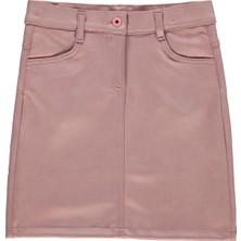 Civil Girls Kız Çocuk Etek 6-9 Yaş Pudra