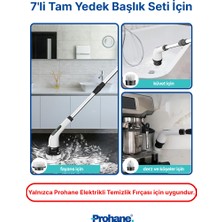 Prohane Elektrikli Temizlik Fırçası Için 7'li Yedek Başlık Seti