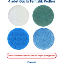 Prohane Elektrikli Temizlik Fırçası Için 4'lü Yedek Ovalama Pedleri