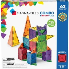 Magna-Tiles Combo + Micromags - 62 Parça