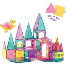 Magna-Tiles Castle Dlx + Micromags - Prenses Şatosu 48 Parça