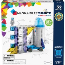 Magna-Tiles Space + Micromags - Uzay 32 Parça