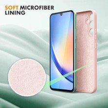 Novatis Galaxy A35 Uyumlu Içi Kadife 3D Kamera Korumalı Darbe Emici Elden Kaymaz Silikon Kılıf