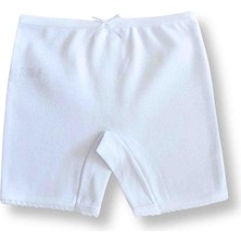 Giza Kids %100 Pamuklu Kız Çocuk Ribana Boxer Külot Iç Çamaşır 6lı Set