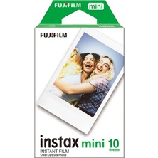 10 - 15 Mp Instax Mini 12 Beyaz Fotoğraf Makinesi-10'lu Film-Kıskaçlı Stand-Pvc Albüm ve Simli Plek