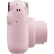 Pembe Instax Mini 12 Fotoğraf MAKINESI-10LU Film-Büzgülü Kılıf ve Mıknatıslı Çerçeve Seti 2 Pembe 8