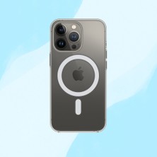 Spasibo iPhone 13 Pro Clear Magsafe Şeffaf Kılıf | 2 Yıl Sararmama Garantili