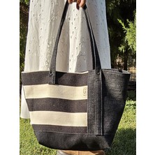 Jean Tote Çanta
