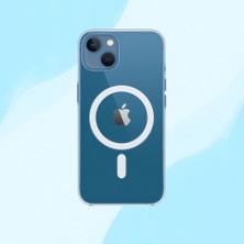Spasibo iPhone 13 Clear Magsafe Şeffaf Kılıf | 2 Yıl Sararmama Garantili
