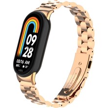 RedClick Xiaomi Mi Band 9 Krd-04 Metal Baklalı Bileklik Paslanmaz Kordon