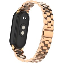 RedClick Xiaomi Mi Band 9 Krd-04 Metal Baklalı Bileklik Paslanmaz Kordon