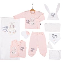 Bunny Nakışlı 10'lu Zıbın Seti
