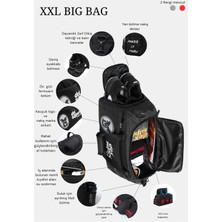 Dex Supports Fitness Sporcu Bilekliği Wrist Wraps + Xxl Büyük Boy Fitness Spor Çantası Gri 2'li Paket