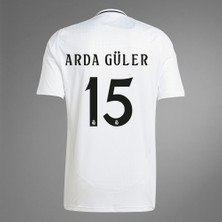 Real Madrid Arda Güler Beyaz  Çocuk Forması 24/25 Sezon 15 Numara 4 Parça Çorap+Bileklik