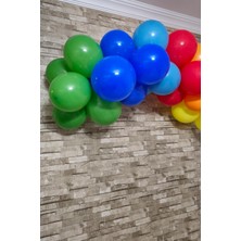 Pekshop Pokemon Konsept Doğum Günü Balon Zinciri ve Süsleme Seti