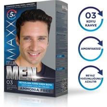 Maxx Deluxe Man 0.3 Koyu Kahve Saç Boyası