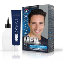 Maxx Deluxe Man 0.3 Koyu Kahve Saç Boyası