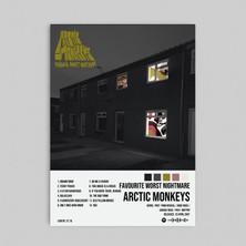 Arctic Monkeys - Favourıte Worst Nıghtmare / Tasarımlı Poster