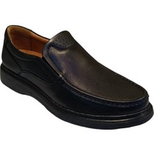 Wexperon 380 Erkek  Deri Comfort Ayakkabı Siyah