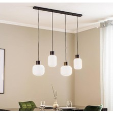 Demet Habek My Lights Demet Habek Mylights Masa Üstü Opla Camlı Spor Modern Avize  100  cm  Kasa