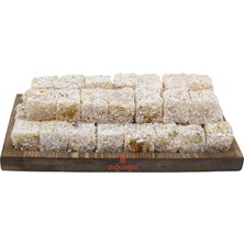 Dağcıoğlu Hindistan Cevizli Fındıklı Kare Lokum 500 gr