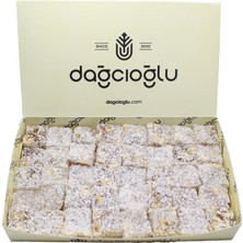 Dağcıoğlu Hindistan Cevizli Fındıklı Kare Lokum 250 gr