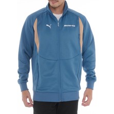 Puma Erkek Sweatshirt Amg Track Jacket Mavi - 62742105 S - Mavi