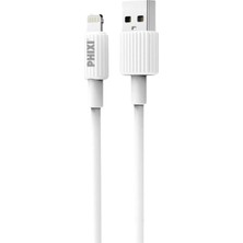 Ift Çıkışlı Fast Lightning USB Kablolu Araç Şarj Cihazı Iphone Uyumlu QCC571LW