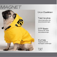 Köpek Elbisesi, Köpek Hoodie, Magnet, Küçük Irk Köpek Kıyafeti