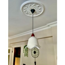 Limon 3Design Tekli Sarkıt Bohem Avize