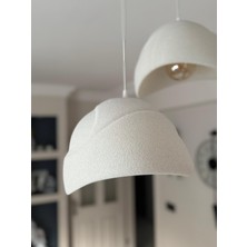 Limon 3Design 3 LüSarkıt Antrasit Avize Rustik E27 Modern Avize Bohem Beton Görünüm (E27 Ampul Dahildir.)
