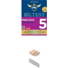 5. Sınıf Biltest Ingilizce Soru Bankası-/maarif Modeli Yeni Müfredat/+Telefon Tutucu+Çözüm Ayracı