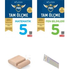 Bilfen Yayınları 5. Sınıf Tam Ölçme Matematik - Tam Ölçme Fen Bilimleri + Telefon Tutucu - Çözüm Ayracı