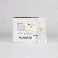 Bıçakcılar 24 gr Sarı Branül x 30 Adet