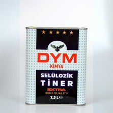 Dym Kimya Selülozik Tiner 2,5 Litre