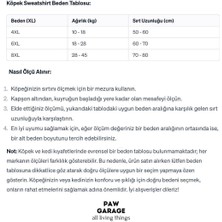 Paw Garage Köpek Kıyafeti 8 - 45 Kilo Orta ve Büyük Irklar Için Büyük Köpek Kıyafeti