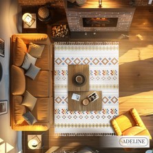 Adeline Home Portre 9125 Iskandinav Modern Toz Vermeyen Salon Mutfak Balkon Halısı