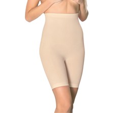 Figiza Kadın Dikişsiz Yüksek Bel Paçalı Korse Tayt Toparlayıcı Özellikleriyle İncelten Tasarım