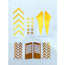 Cg Sticker (Etiket Seti) Gold